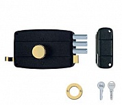 Картинка Замок накладной KALE KILIT 157/3MT (14) вертушка 3 кл.